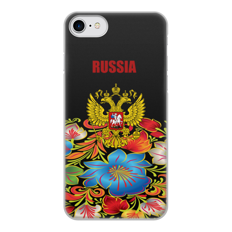 Printio Чехол для iPhone 8, объёмная печать Герб россии printio чехол для iphone 8 объёмная печать герб россии