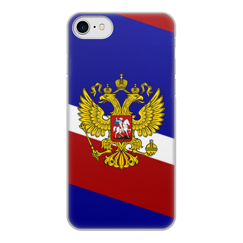 Printio Чехол для iPhone 8, объёмная печать Russia printio чехол для iphone 11 объёмная печать russia