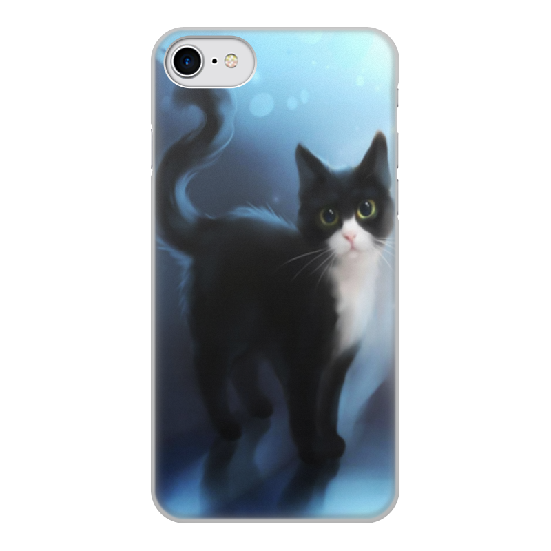 Printio Чехол для iPhone 8, объёмная печать Кошка printio чехол для iphone 8 объёмная печать кошка