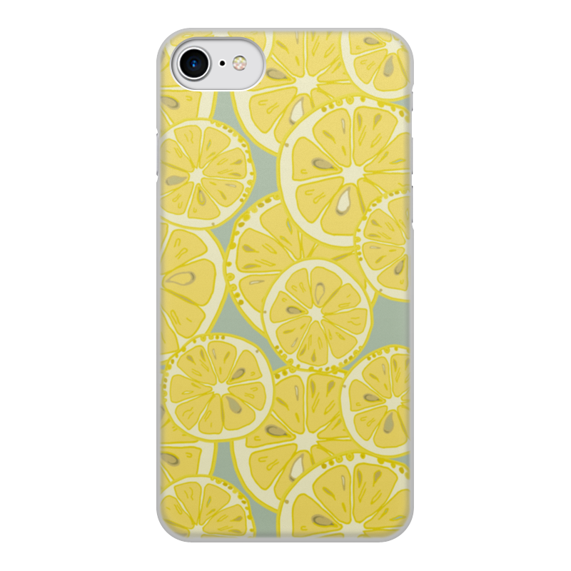 Printio Чехол для iPhone 8, объёмная печать Лимоны силиконовый чехол на huawei nova 8 лимоны для хуавей нова 8
