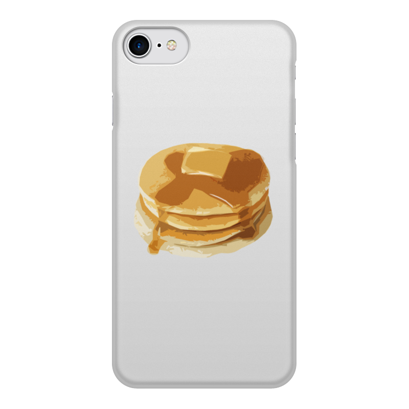 Printio Чехол для iPhone 8, объёмная печать Блины с маслом printio фартук блины с маслом