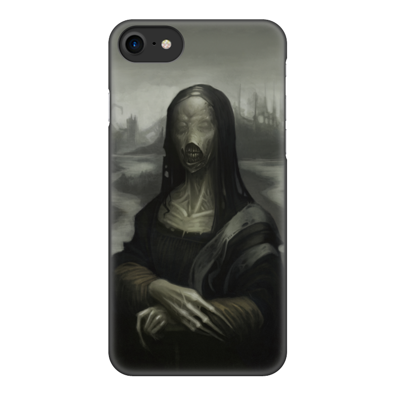 цена Printio Чехол для iPhone 8, объёмная печать Мона изменение