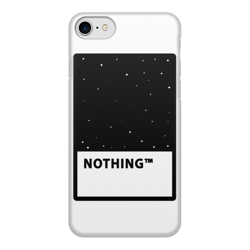 Printio Чехол для iPhone 8, объёмная печать Nothing
