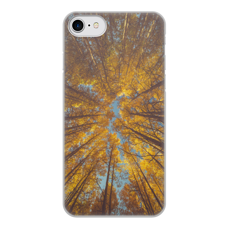 Printio Чехол для iPhone 8, объёмная печать Осень