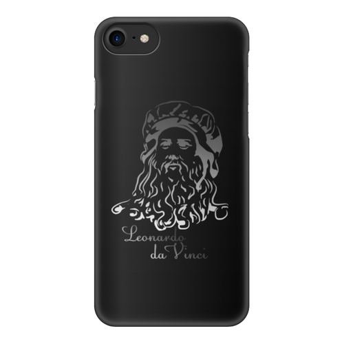 Заказать чехол для iPhone 8/8 Plus в Москве. Чехол для iPhone 8, объёмная печать Леонардо Да Винчи. от Zorgo-Art  - готовые дизайны и нанесение принтов.
