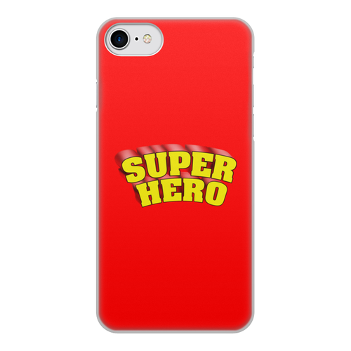 Заказать чехол для iPhone 8/8 Plus в Москве. Чехол для iPhone 8, объёмная печать Super hero от THE_NISE  - готовые дизайны и нанесение принтов.