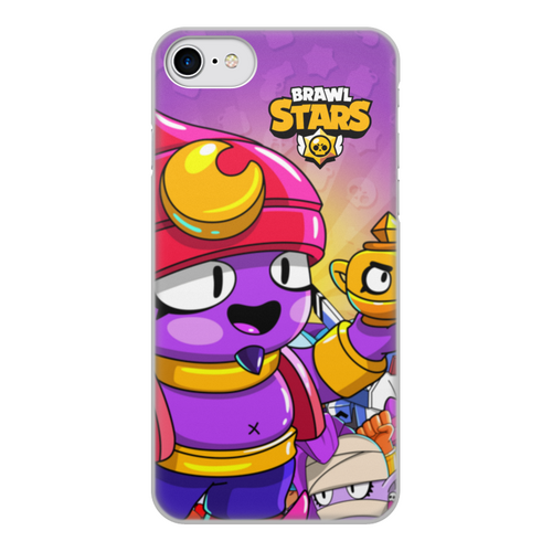 Заказать чехол для iPhone 8/8 Plus в Москве. Чехол для iPhone 8, объёмная печать BRAWL STARS GENE от geekbox - готовые дизайны и нанесение принтов.