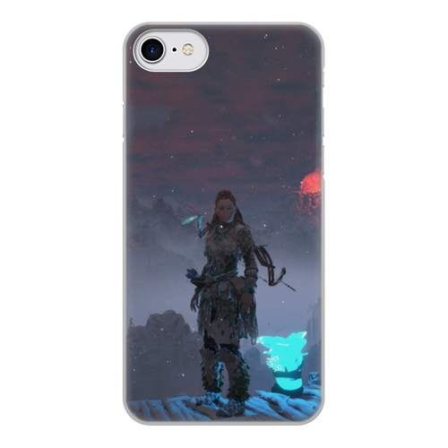 Заказать чехол для iPhone 8/8 Plus в Москве. Чехол для iPhone 8, объёмная печать Horizon Zero Dawn от GeekFox  - готовые дизайны и нанесение принтов.
