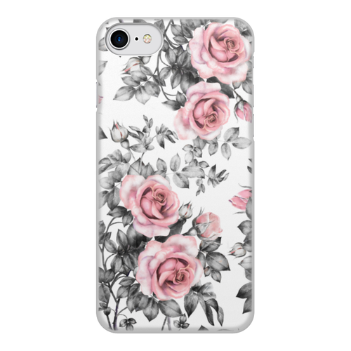 Заказать чехол для iPhone 8/8 Plus в Москве. Чехол для iPhone 8, объёмная печать Цветы от Ирина - готовые дизайны и нанесение принтов.