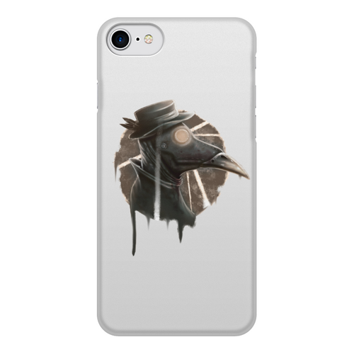 Заказать чехол для iPhone 8/8 Plus в Москве. Чехол для iPhone 8, объёмная печать Чумной Доктор от Дана Столыпина - готовые дизайны и нанесение принтов.