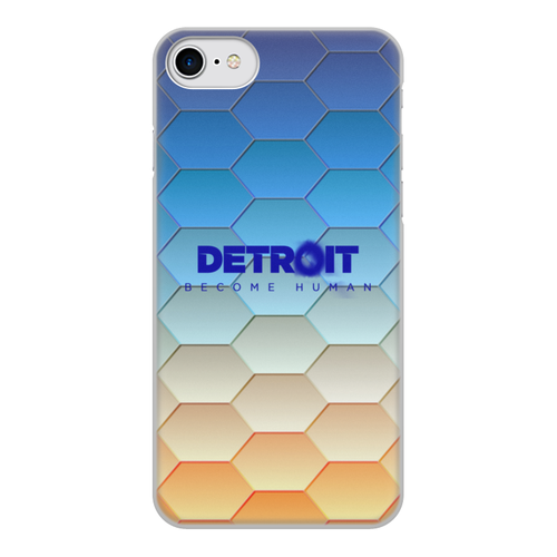 Заказать чехол для iPhone 8/8 Plus в Москве. Чехол для iPhone 8, объёмная печать Detroit  от THE_NISE  - готовые дизайны и нанесение принтов.