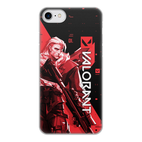 Заказать чехол для iPhone 8/8 Plus в Москве. Чехол для iPhone 8, объёмная печать VALORANT SOVA от geekbox - готовые дизайны и нанесение принтов.