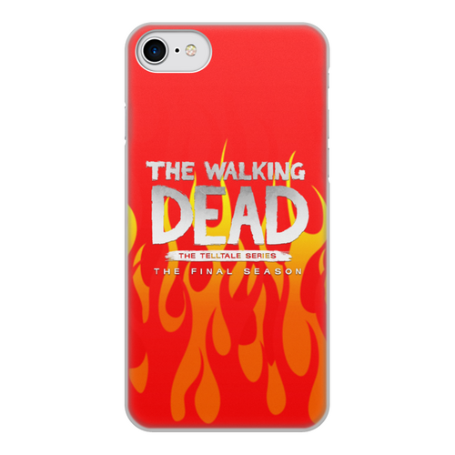 Заказать чехол для iPhone 8/8 Plus в Москве. Чехол для iPhone 8, объёмная печать The Walking Dead от THE_NISE  - готовые дизайны и нанесение принтов.