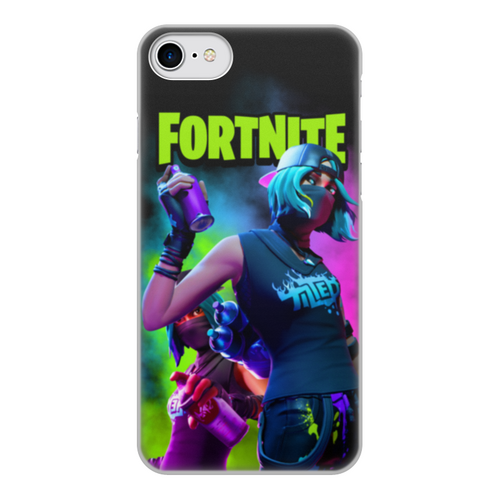 Заказать чехол для iPhone 8/8 Plus в Москве. Чехол для iPhone 8, объёмная печать FORTNITE от geekbox - готовые дизайны и нанесение принтов.