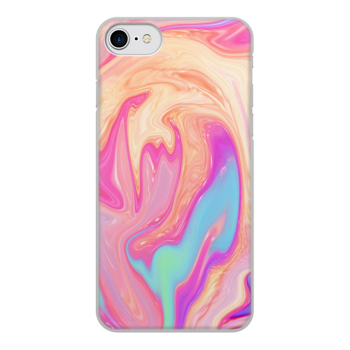 Заказать чехол для iPhone 8/8 Plus в Москве. Чехол для iPhone 8, объёмная печать Краски от ZVER  - готовые дизайны и нанесение принтов.