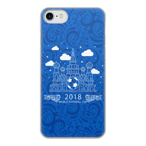 Заказать чехол для iPhone 8/8 Plus в Москве. Чехол для iPhone 8, объёмная печать Футбол от Ирина - готовые дизайны и нанесение принтов.
