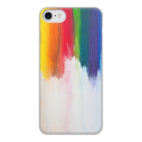 Заказать чехол для iPhone 8/8 Plus в Москве. Чехол для iPhone 8, объёмная печать Rainbow от FireFoxa - готовые дизайны и нанесение принтов.