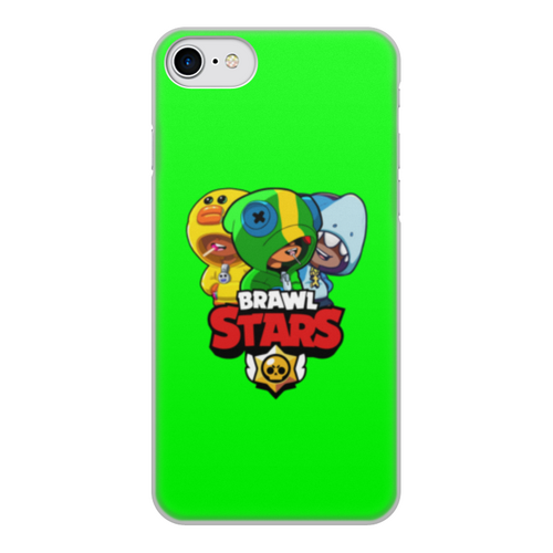 Заказать чехол для iPhone 8/8 Plus в Москве. Чехол для iPhone 8, объёмная печать Brawl Stars LEON TRIO от vista12761@rambler.ru - готовые дизайны и нанесение принтов.