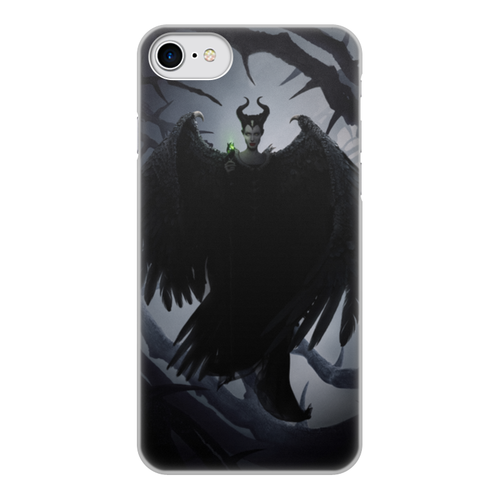Заказать чехол для iPhone 8/8 Plus в Москве. Чехол для iPhone 8, объёмная печать Малефисента от skynatural - готовые дизайны и нанесение принтов.