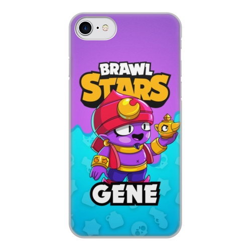 Заказать чехол для iPhone 8/8 Plus в Москве. Чехол для iPhone 8, объёмная печать BRAWL STARS GENE от geekbox - готовые дизайны и нанесение принтов.