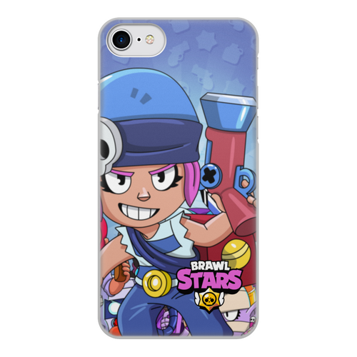 Заказать чехол для iPhone 8/8 Plus в Москве. Чехол для iPhone 8, объёмная печать BRAWL STARS PENNY от geekbox - готовые дизайны и нанесение принтов.