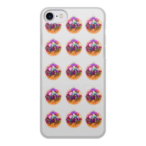 Заказать чехол для iPhone 8/8 Plus в Москве. Чехол для iPhone 8, объёмная печать Новый год от FireFoxa - готовые дизайны и нанесение принтов.