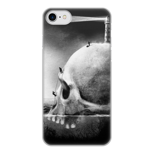 Заказать чехол для iPhone 8/8 Plus в Москве. Чехол для iPhone 8, объёмная печать Маяк-Череп от Дана Столыпина - готовые дизайны и нанесение принтов.