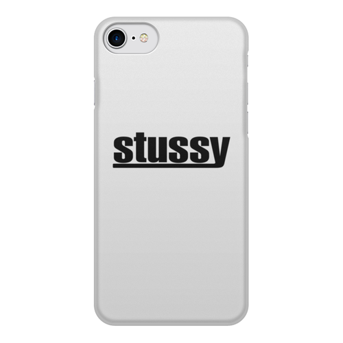 Заказать чехол для iPhone 8/8 Plus в Москве. Чехол для iPhone 8, объёмная печать Stussy от DESIGNER   - готовые дизайны и нанесение принтов.