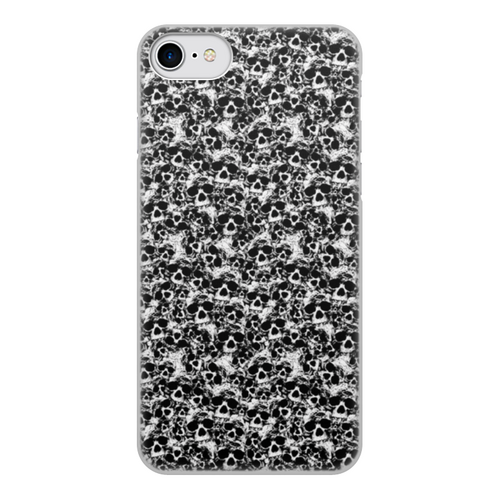 Заказать чехол для iPhone 8/8 Plus в Москве. Чехол для iPhone 8, объёмная печать Full set skulls от Leichenwagen - готовые дизайны и нанесение принтов.
