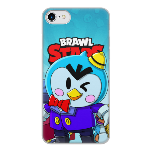 Заказать чехол для iPhone 8/8 Plus в Москве. Чехол для iPhone 8, объёмная печать BRAWL STARS MR.P от geekbox - готовые дизайны и нанесение принтов.