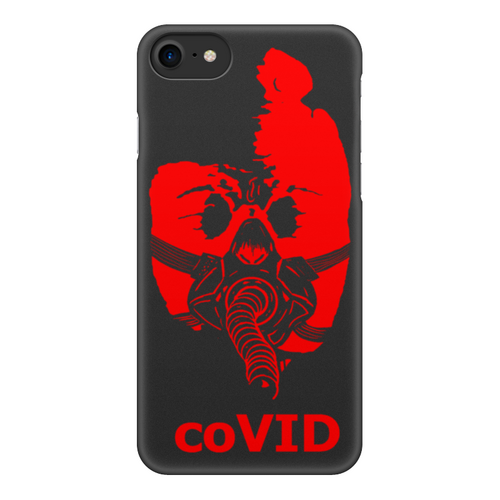 Заказать чехол для iPhone 8/8 Plus в Москве. Чехол для iPhone 8, объёмная печать coVID от Дана Столыпина - готовые дизайны и нанесение принтов.