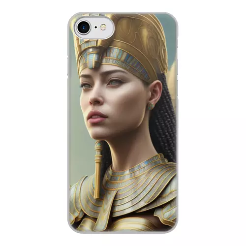 Заказать чехол для iPhone 8/8 Plus в Москве. Чехол для iPhone 8, объёмная печать Царица Египта от Дана Столыпина - готовые дизайны и нанесение принтов.