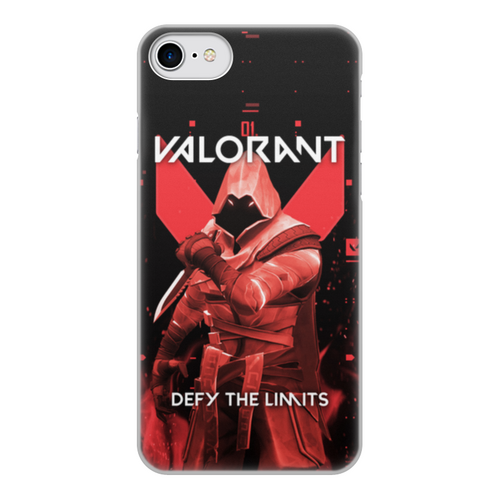 Заказать чехол для iPhone 8/8 Plus в Москве. Чехол для iPhone 8, объёмная печать VALORANT OMEN  от geekbox - готовые дизайны и нанесение принтов.