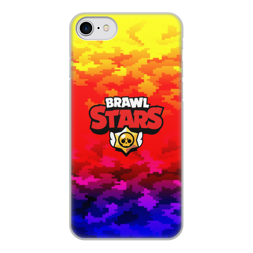 Заказать чехол для iPhone 8/8 Plus в Москве. Чехол для iPhone 8, объёмная печать Brawl Stars от THE_NISE  - готовые дизайны и нанесение принтов.