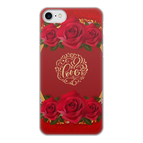 Заказать чехол для iPhone 8/8 Plus в Москве. Чехол для iPhone 8, объёмная печать День Св. Валентина от Ирина - готовые дизайны и нанесение принтов.