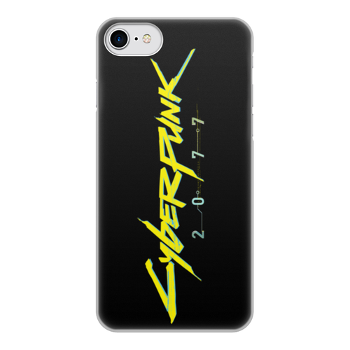 Заказать чехол для iPhone 8/8 Plus в Москве. Чехол для iPhone 8, объёмная печать Cyberpunk 2077 от GeekFox  - готовые дизайны и нанесение принтов.