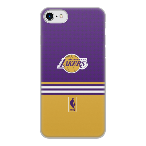 Заказать чехол для iPhone 8/8 Plus в Москве. Чехол для iPhone 8, объёмная печать Lakers case pro от alexabuzyarov - готовые дизайны и нанесение принтов.