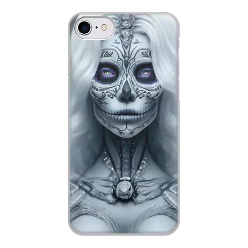 Заказать чехол для iPhone 8/8 Plus в Москве. Чехол для iPhone 8, объёмная печать Dia De Los Muertos от Дана Столыпина - готовые дизайны и нанесение принтов.