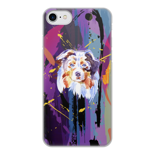 Заказать чехол для iPhone 8/8 Plus в Москве. Чехол для iPhone 8, объёмная печать Собака от THE_NISE  - готовые дизайны и нанесение принтов.