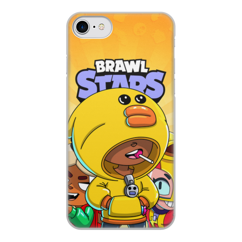 Заказать чехол для iPhone 8/8 Plus в Москве. Чехол для iPhone 8, объёмная печать BRAWL STARS SALLY LEON от geekbox - готовые дизайны и нанесение принтов.