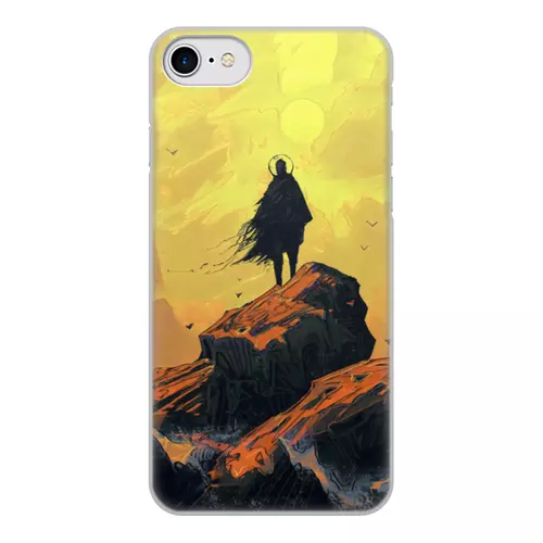 Заказать чехол для iPhone 8/8 Plus в Москве. Чехол для iPhone 8, объёмная печать Темный дух от Дана Столыпина - готовые дизайны и нанесение принтов.