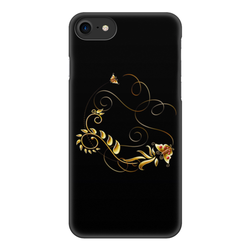 Заказать чехол для iPhone 8/8 Plus в Москве. Чехол для iPhone 8, объёмная печать Мотылек от unishop95@yandex.ru - готовые дизайны и нанесение принтов.