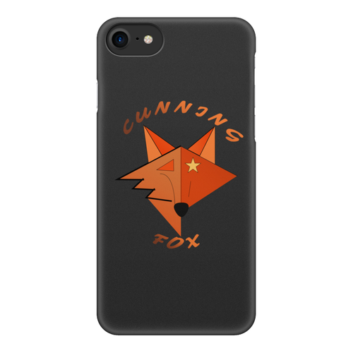 Заказать чехол для iPhone 8/8 Plus в Москве. Чехол для iPhone 8, объёмная печать Хитрый лис от Антон  - готовые дизайны и нанесение принтов.