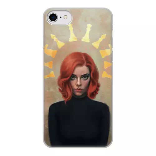 Заказать чехол для iPhone 8/8 Plus в Москве. Чехол для iPhone 8, объёмная печать Королевский гамбит от Дана Столыпина - готовые дизайны и нанесение принтов.