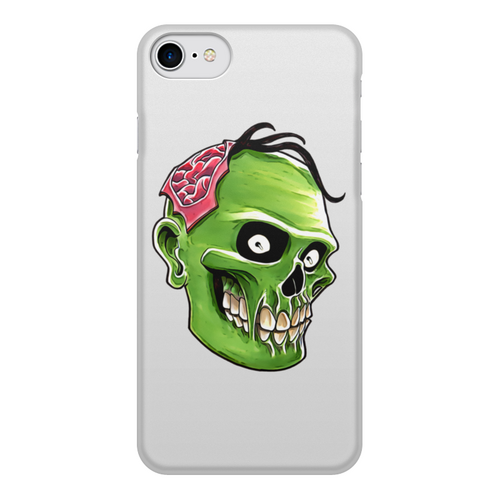 Заказать чехол для iPhone 8/8 Plus в Москве. Чехол для iPhone 8, объёмная печать Счастливый зомби от Дана Столыпина - готовые дизайны и нанесение принтов.