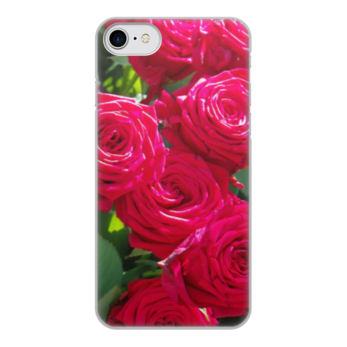 Заказать чехол для iPhone 8/8 Plus в Москве. Чехол для iPhone 8, объёмная печать Сад роз от THE_NISE  - готовые дизайны и нанесение принтов.