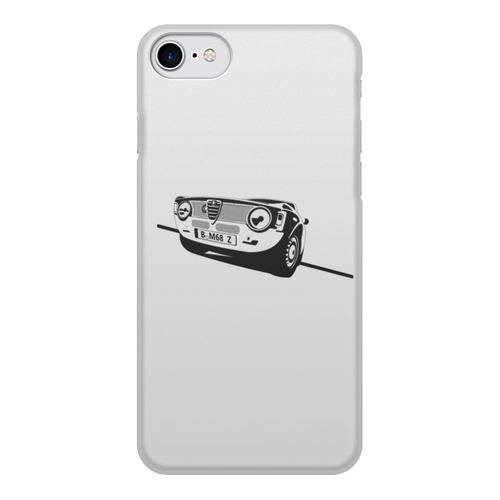Заказать чехол для iPhone 8/8 Plus в Москве. Чехол для iPhone 8, объёмная печать Retro Alfa Romeo Racing от Mesk08 - готовые дизайны и нанесение принтов.