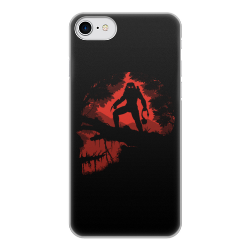 Заказать чехол для iPhone 8/8 Plus в Москве. Чехол для iPhone 8, объёмная печать Хищник от ISliM - готовые дизайны и нанесение принтов.
