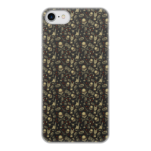 Заказать чехол для iPhone 8/8 Plus в Москве. Чехол для iPhone 8, объёмная печать Rock`N`Roll от Leichenwagen - готовые дизайны и нанесение принтов.