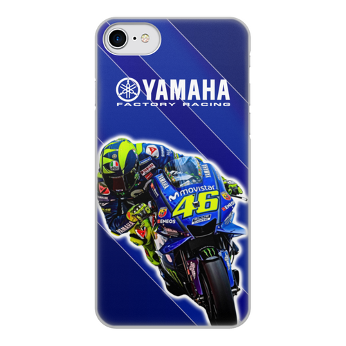 Заказать чехол для iPhone 8/8 Plus в Москве. Чехол для iPhone 8, объёмная печать Valentino Rossi от Dartz  - готовые дизайны и нанесение принтов.